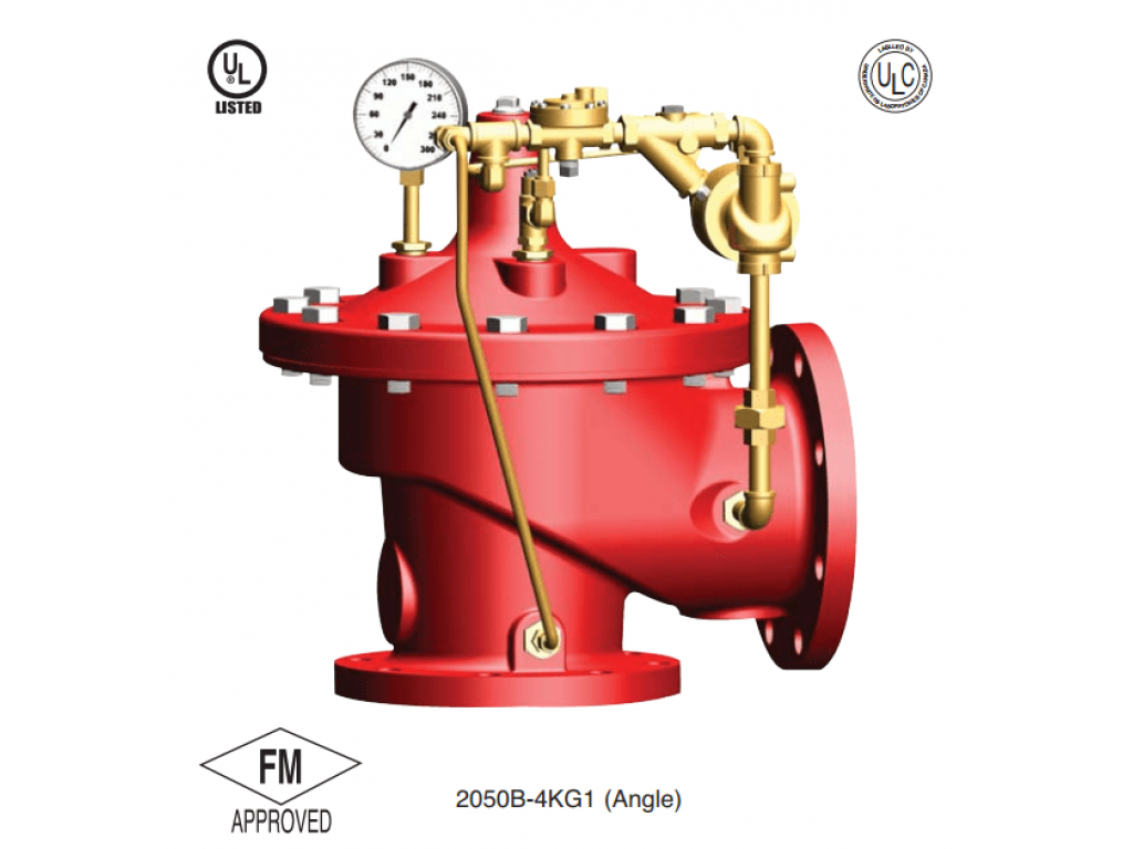 Angle Type Pressure Relief Valve Inch